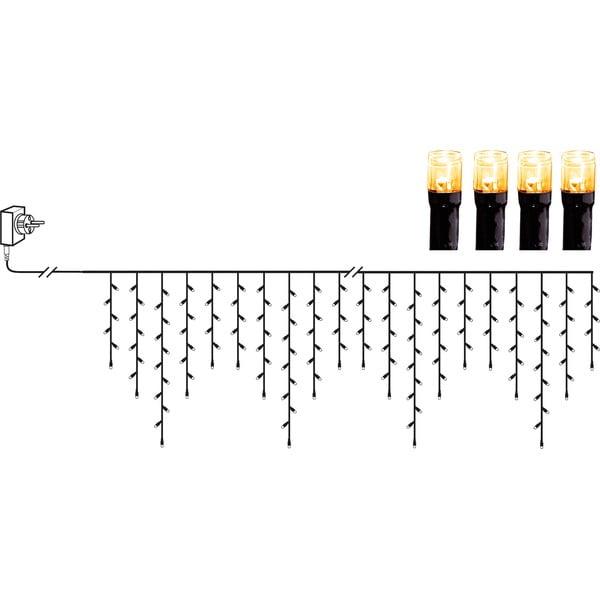 LED fényfüzér, hosszúság 23,9 m - Star Trading-image-3
