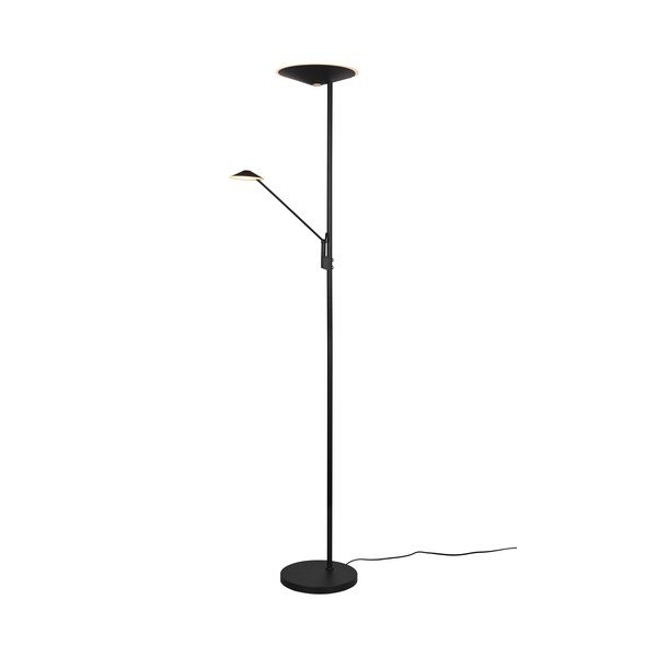 Matt fekete LED dimmelhető állólámpa (magasság 180 cm) Brantford – Trio-image-4