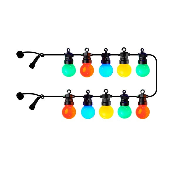 Fényfüzér hosszabbító, izzók száma 10 db-os hosszúság 300 cm Lucas Multi – Sirius