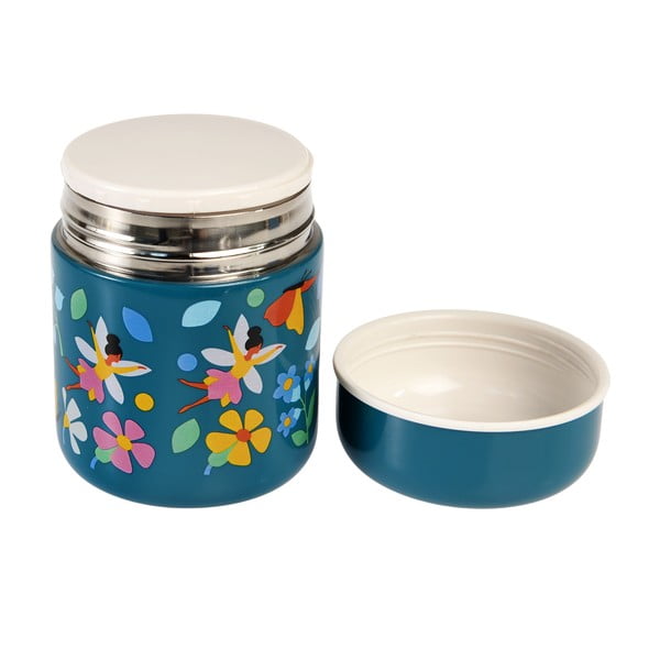 Kék ételtartó gyerek termosz 280 ml Fairies in the Garden – Rex London-image-2