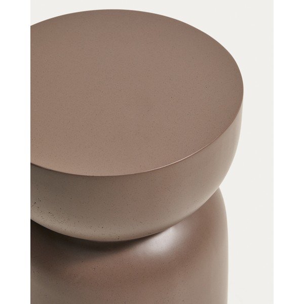 Beton kerek kerti kisasztal ø 32 cm Garbet – Kave Home-image-3