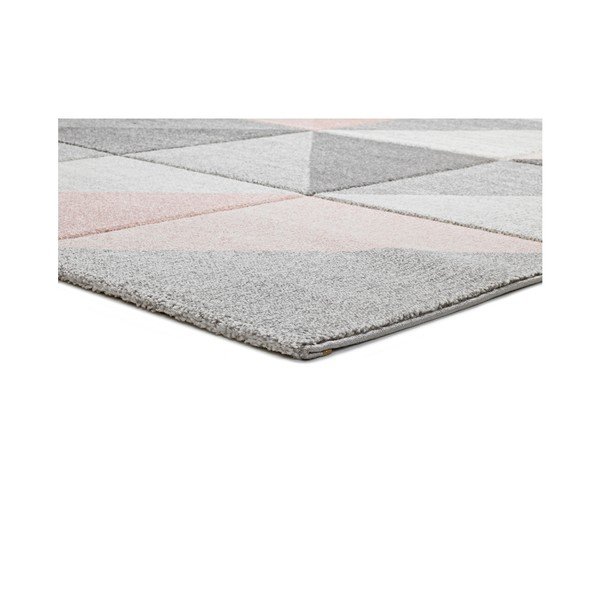 Retudo Naia rózsaszín-szürke szőnyeg, 140 x 200 cm - Universal-image-2