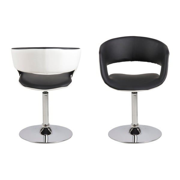 Grace fekete-fehér étkezőszék - Actona-image-2