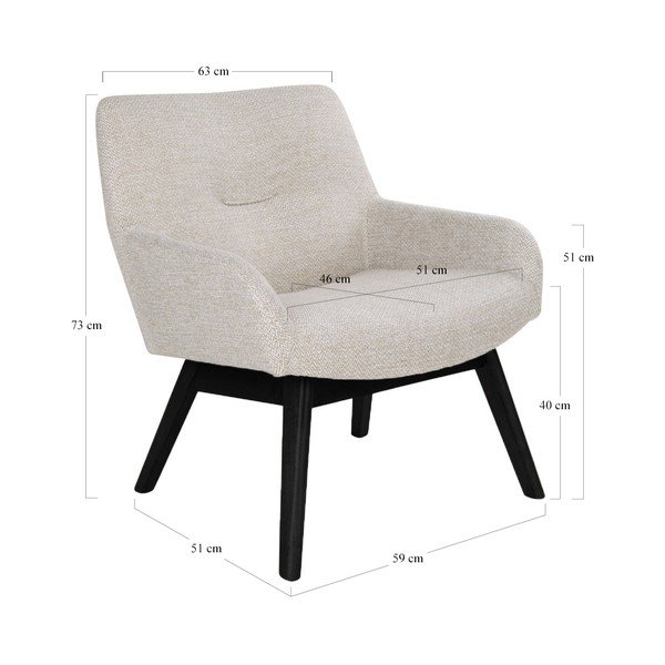 London bézs fotel - House Nordic-image-4