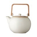 Bézs kerámia teáskanna szűrővel 1,2 l Gastro Cream – Bitz