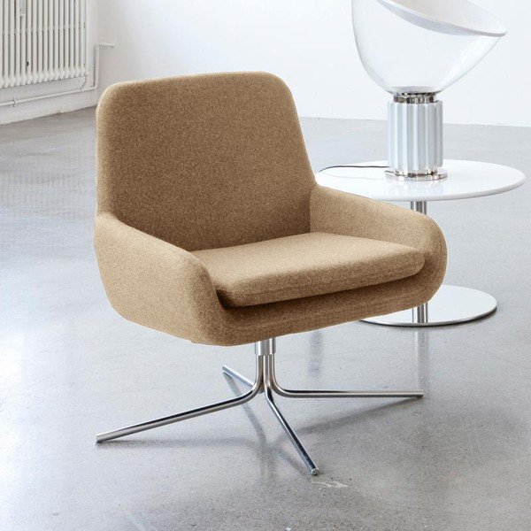Coco Swivel bézs forgófotel - Softline-image-1