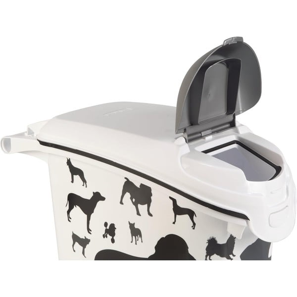 Fehér kutyaeledel tartó, 23 l - Curver-image-2
