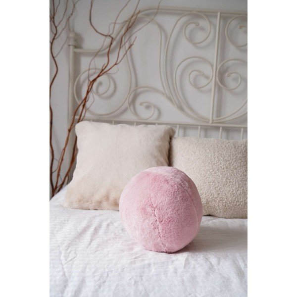 Mikroplüss díszpárna ø 25 cm Top – Mioli Decor-image-2