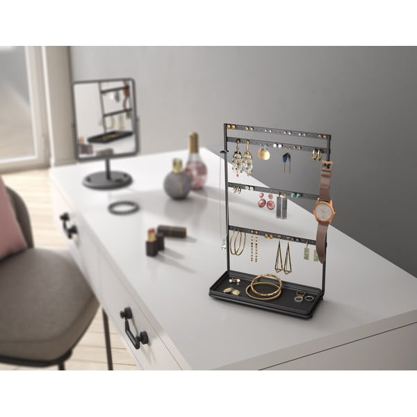 My Pendants fekete ékszertartó - Metaltex-image-1