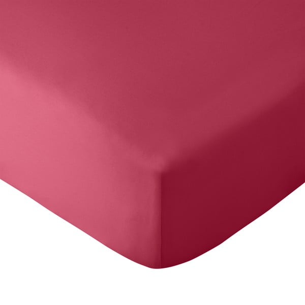 Sötét rózsaszín gumis lepedő 135x190 cm So Soft Easy Iron – Catherine Lansfield