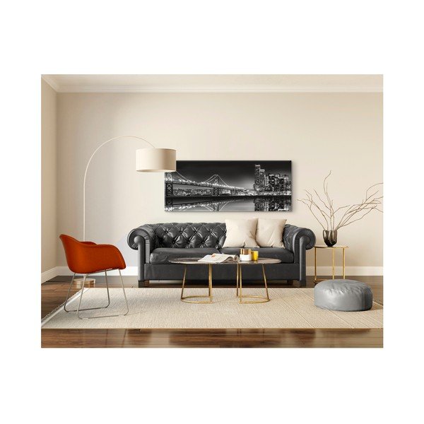 Canvas Silver Bridge kép, 60 x 150 cm - Styler-image-2