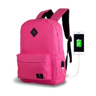 SPECTA Smart Bag rózsaszín hátizsák USB csatlakozóval - My Valice