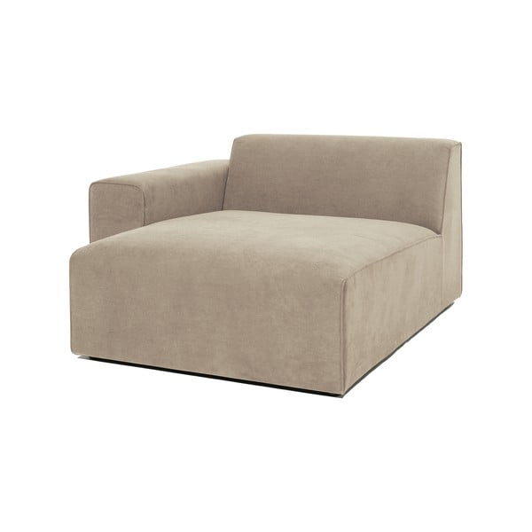 Sting bézs kordbársony kanapé modul, bal oldali - Scandic-image-2