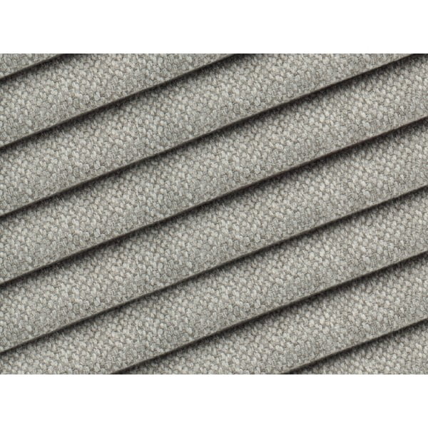 Világosszürke kárpitozott franciaágy ágyráccsal 180x200 cm Lily - Micadoni Home-image-1