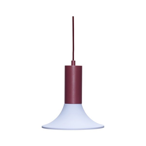 Borvörös-világoskék fém dimmelhető függőlámpa ø 25 cm Luminary – Hübsch