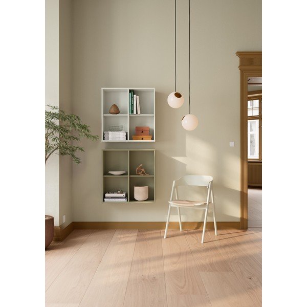 Khaki függő könyvespolc 70x70x27 cm Mistral – Hammel Furniture-image-1
