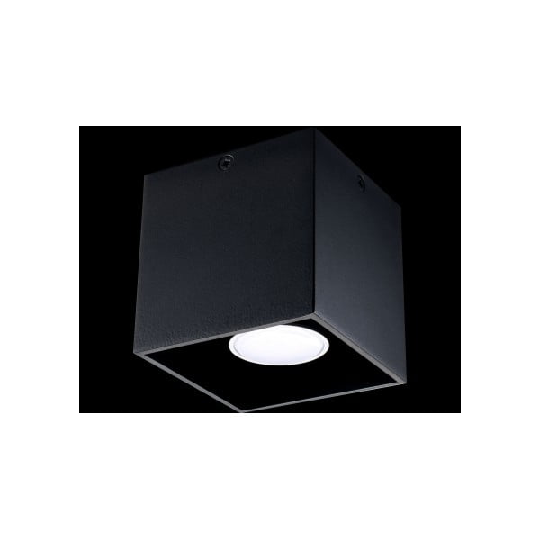 Geo fekete mennyezeti lámpa - Sollux-image-2