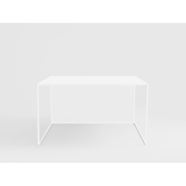 Fehér fém dohányzóasztal 80x80 cm 2Wall – CustomForm-image-1