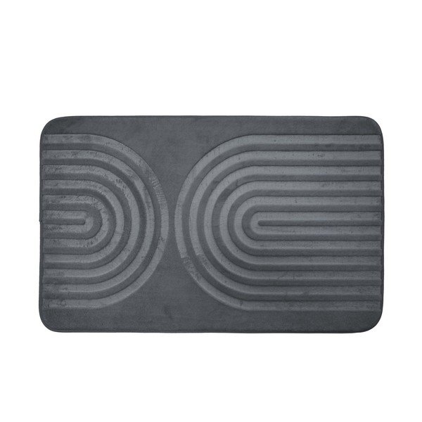Antracitszürke fürdőszobai kilépő 45x75 cm Allure – douceur d'intérieur