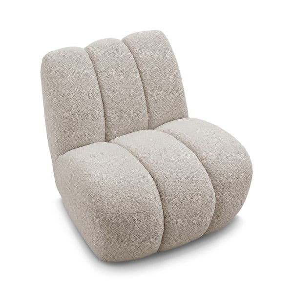 Bézs buklé fotel Janissaire – Bobochic Paris-image-4