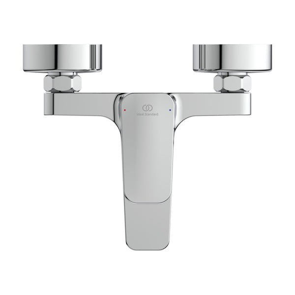 Fényes ezüstszínű csaptelep fürdőkádhoz, fali Ceraplan – Ideal Standard-image-3