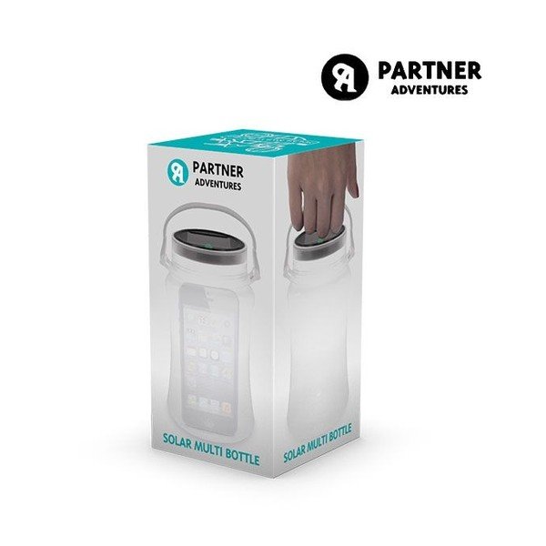 Adventures napelemes LED szilikon palack - InnovaGoods-image-4