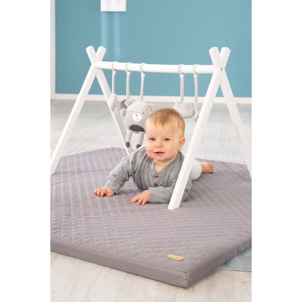 Sötétszürke játszószőnyeg 120x120 cm Style – Roba-image-1