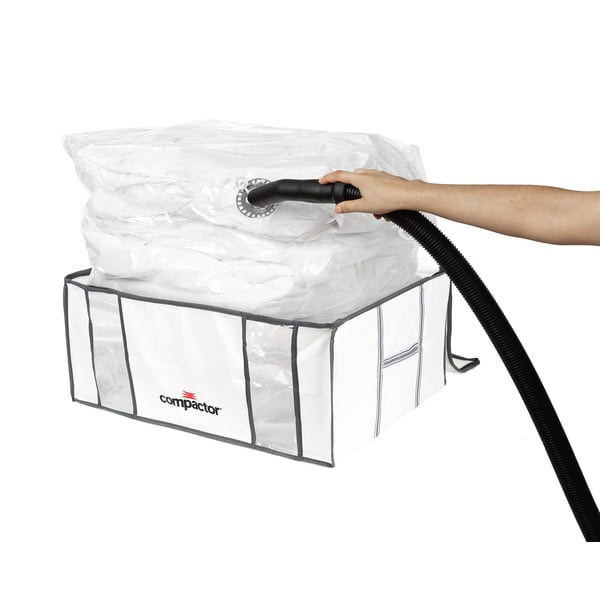 Vákuumos-megerősített textil ruhatároló doboz 65x45x26,5 cm Life – Compactor