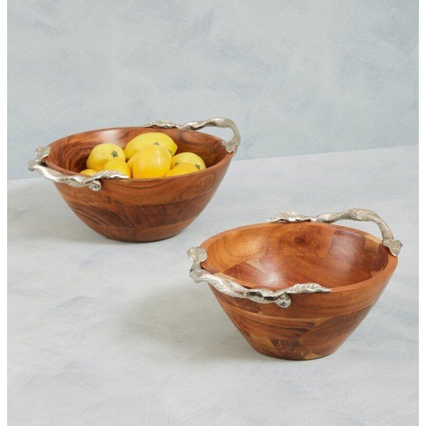 Natúr színű fa tál Vine – Premier Housewares-image-1