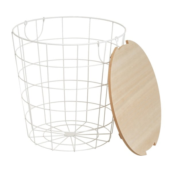 Kerek tárolóasztal szett 3 db-os 39x39 cm – Casa Selección-image-1