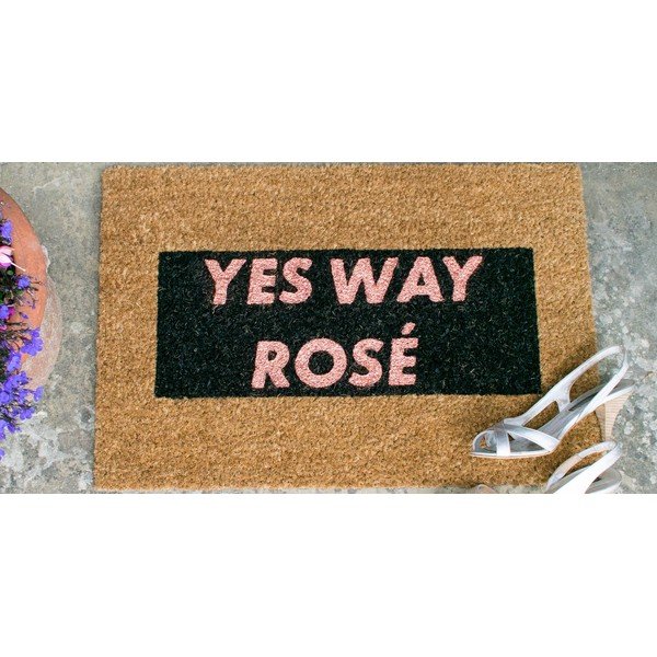 Glitter Yes természetes kókuszrost lábtörlő, 40 x 60 cm - Artsy Doormats-image-1