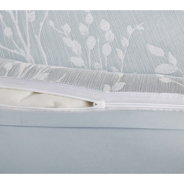 Zöld egyszemélyes jacquard ágyneműhuzat 140x200 cm Boston – My House-image-3