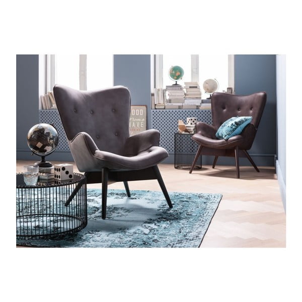 Wire Big 2 db fekete tárolóasztal - Kare Design-image-3