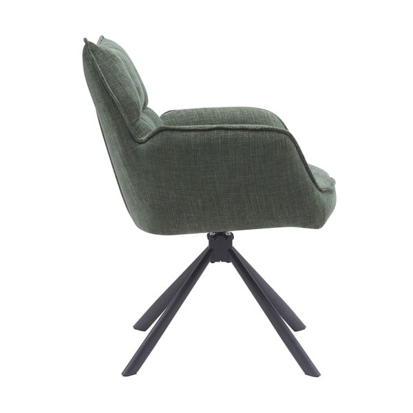 Zöld kárpitozott étkezőfotel szett 2 db-os Marilla – Unique Furniture-image-2