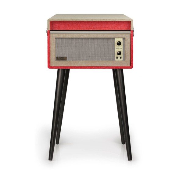 Bermuda piros lemezjátszó lábakkal - Crosley-image-2