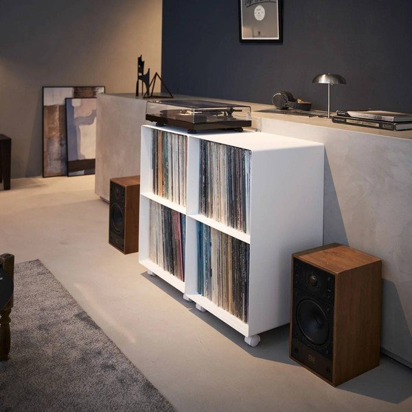 Fehér fém gurulós polcos állvány 40x73x38 cm Tower – YAMAZAKI-image-2