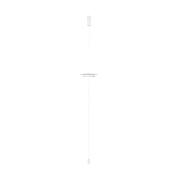 Matt fehér alumínium LED dimmelhető állólámpa (magasság 330 cm) Olos – Nova Luce