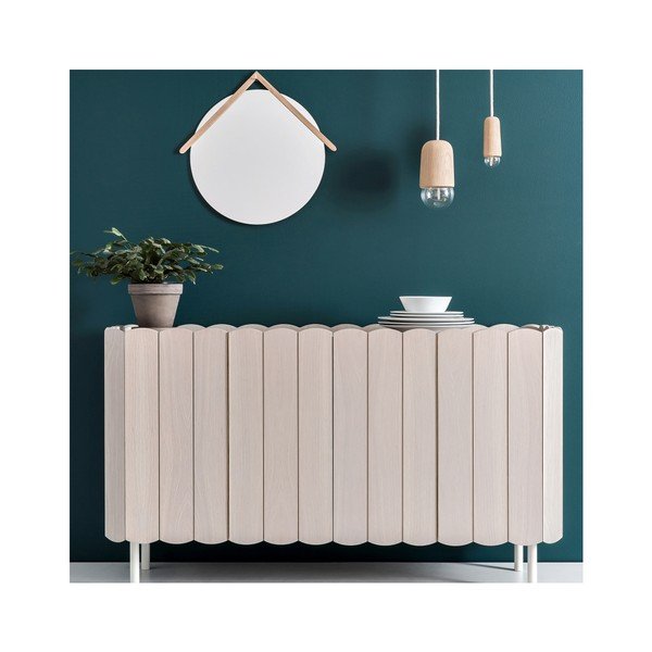 Luciana függőlámpa, natúr fa lámpabúrával - HARTÔ-image-3