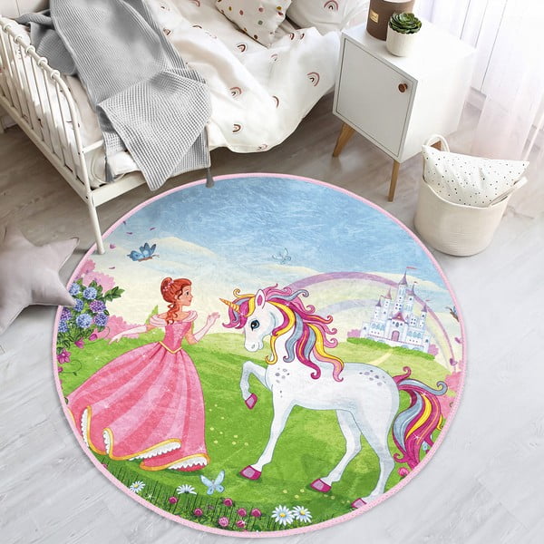 Gyerek szőnyeg ø 80 cm Comfort – Mila Home-image-2