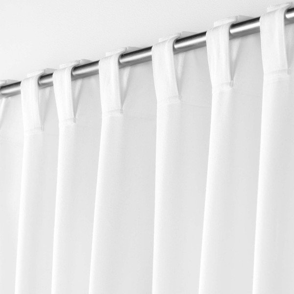 Fehér függöny 140x240 cm Mistraline – douceur d'intérieur-image-2
