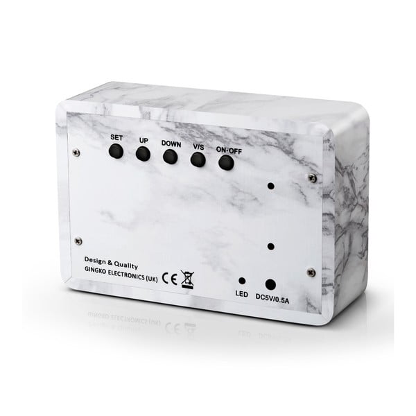 Digitális ébresztőóra Brick Click – Gingko-image-2