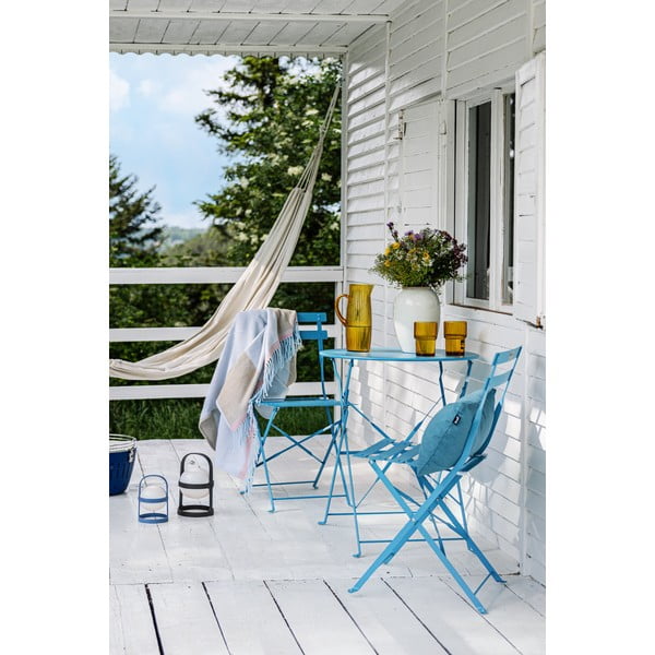 Retro kék kerti bútorgarnitúra - Bonami Essentials-image-1