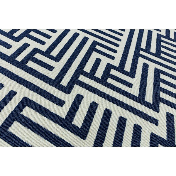 Antibes kék-fehér szőnyeg, 80 x 150 cm - Asiatic Carpets-image-1