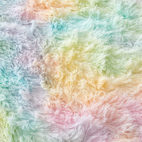 Kétszemélyes mikroplüss gyerek ágyneműhuzat 200x200 cm Rainbow Cuddly – Catherine Lansfield-image-4