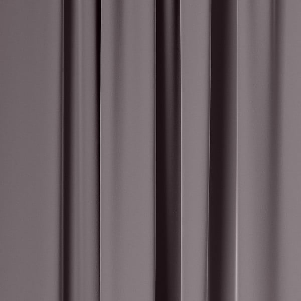 Sötétszürke sötétítő függöny szett 2 db-os 132x213 cm Twilight – Umbra