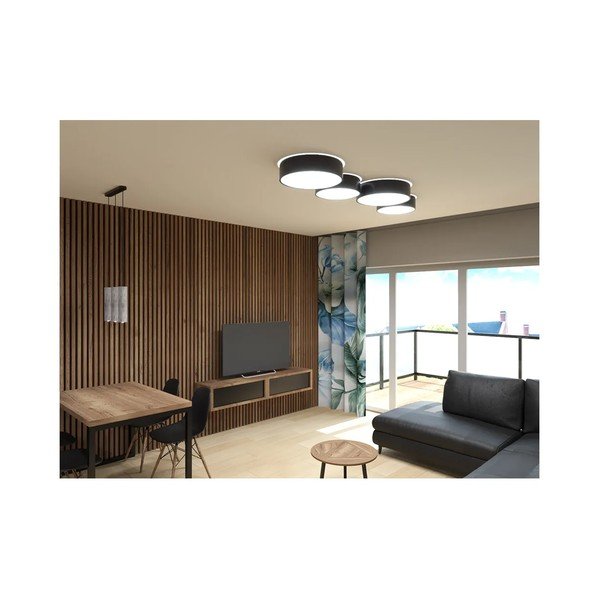 Atis fekete mennyezeti lámpa - Sollux-image-1