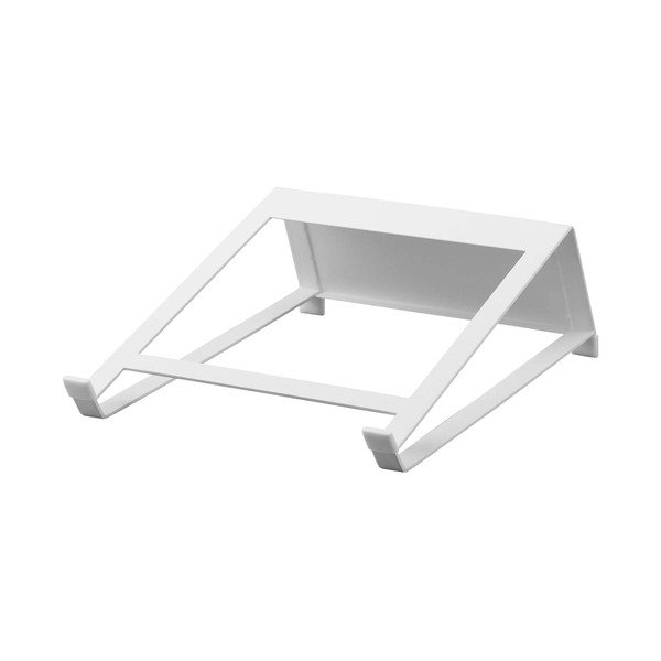 Fehér fém laptop tartó állvány Tower – YAMAZAKI