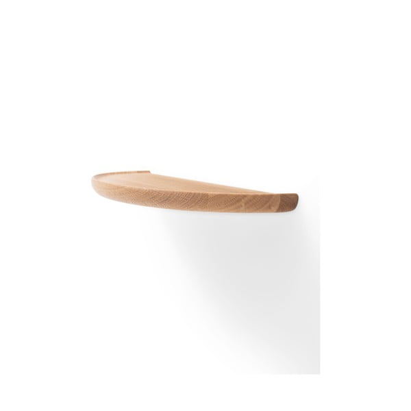 Natúr színű tölgyfa fali polc Mu – Gazzda-image-3