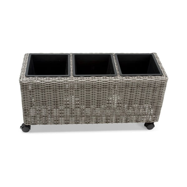 Natural szürke kerti virágcserép - Bonami Essentials-image-4