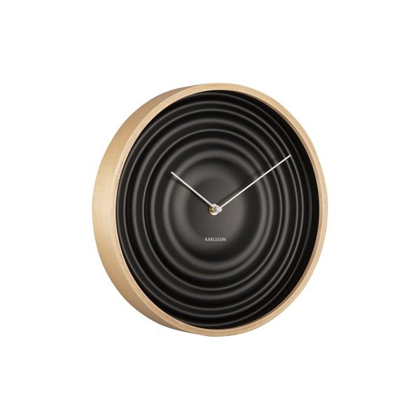 Ribble fekete falióra, ø 31 cm - Karlsson-image-2